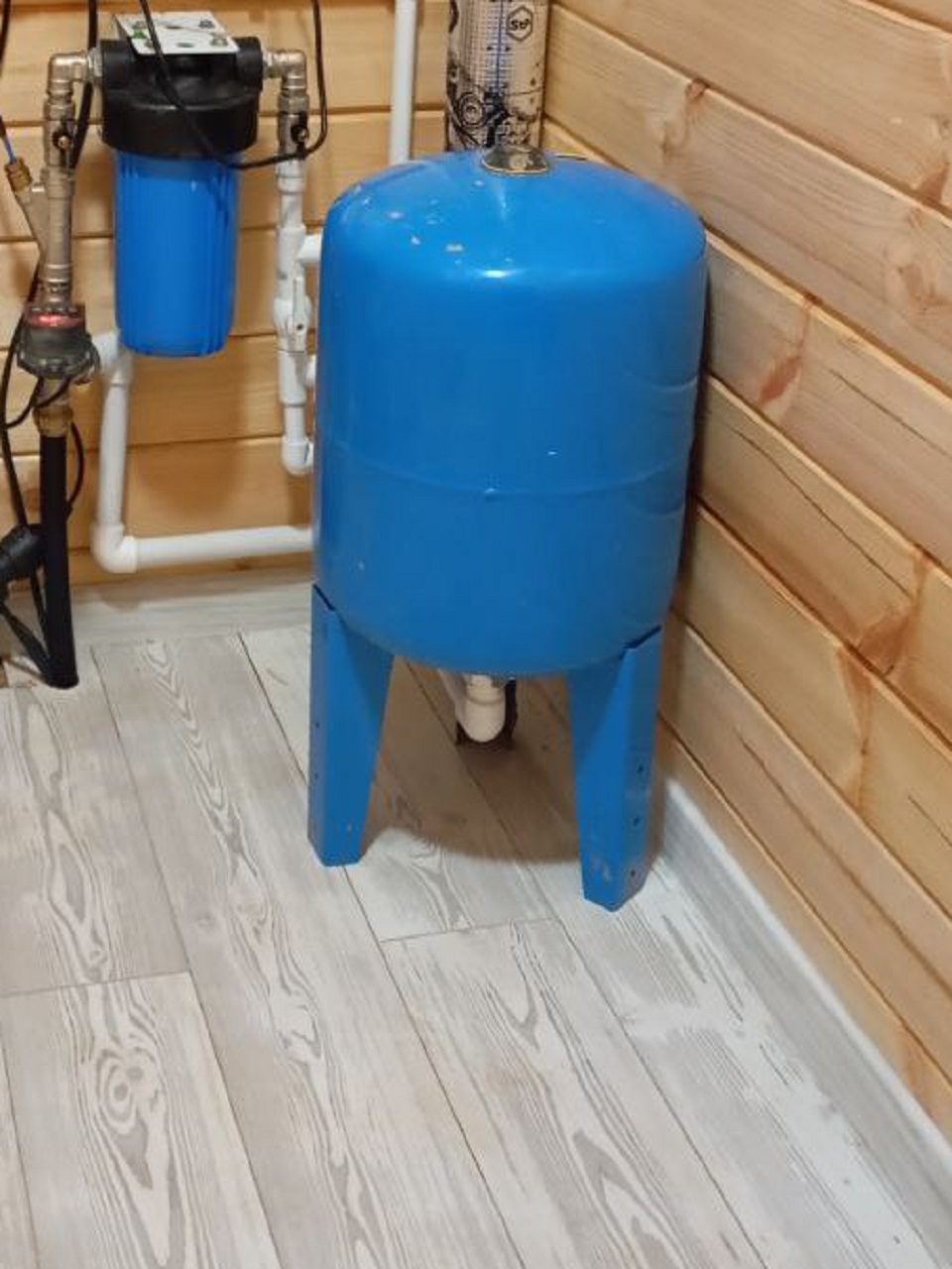 Наши работы: Ропша. Зимнее водоснабжение из скважины
